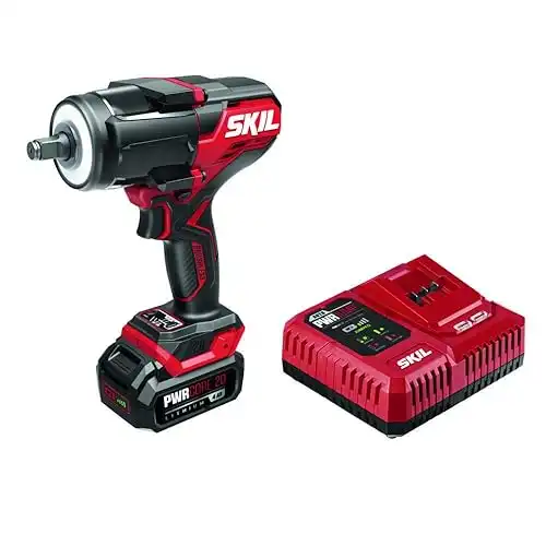 SKIL PWR Core 20V Mid-Torque Impact Wrench Kit