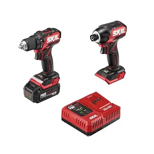 Skil PWR CORE 20V Drill Driver Impact Kit