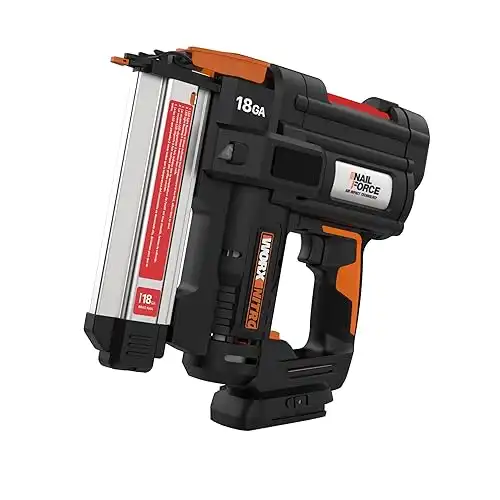 Worx Nitro 20V 18GA Brad Nailer Cordless