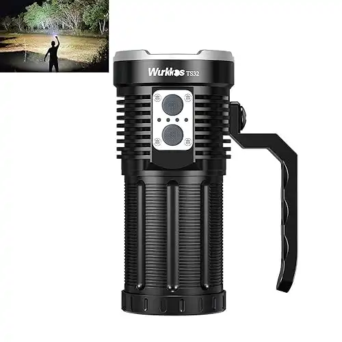 Wurkkos TS32 Rechargeable Flashlight 13000 Lumen IP68 Waterproof