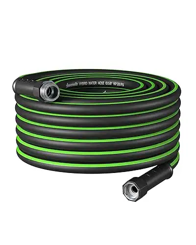 Dewenwils Garden Hose 5/8" 50ft Heavy Duty Flexible Lightweight