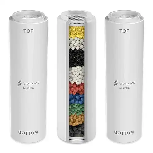 SparkPod Shower Filter Cartridge for Handheld Shower Head