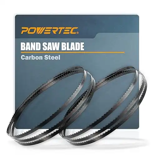 Powertec Bandsaw Blades 1/4