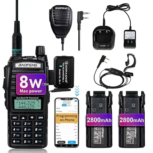 Baofeng UV-82 High Power Ham Radio Handheld