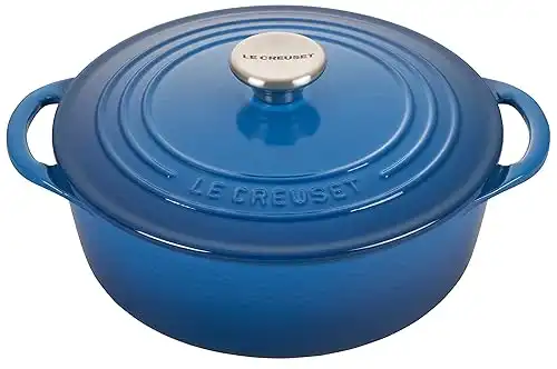 Le Creuset Enameled Cast Iron Shallow Round Oven 2.75 Qt