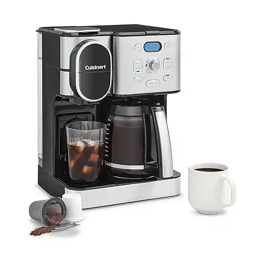 Cuisinart Coffee Maker 12-Cup Glass Carafe Stainless Steel