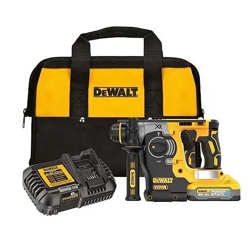 Dewalt 20V Max Cordless Rotary Hammer Battery Charger Included