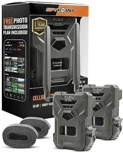 Spypoint Flex G-36 Twin Pack Cellular Trail Camera 36MP