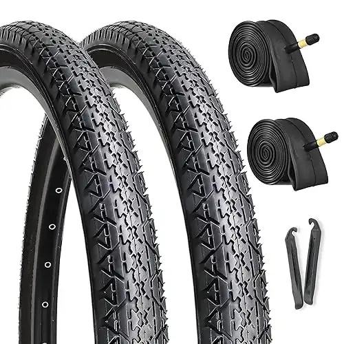 Hycline 26x2.125 Cruiser Bike Tires Folding Replacement