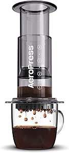 AeroPress Clear Black Coffee Press Portable 3 In 1 Brew