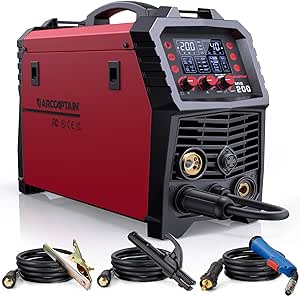 Arccaptain 200Amp 6 in 1 Multi Process Welder