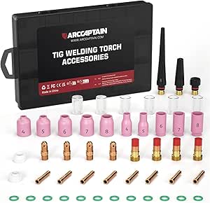 Arccaptain TIG Welding Torch Accessories Kit