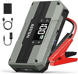 AstroAI T8 Car Jump Starter 2500A 8-in-1