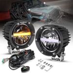 Auxbeam 4 Inch 110W Round Offroad Lights 11000LM