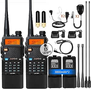 Baofeng UV-5R 8W Ham Radio Dual Band