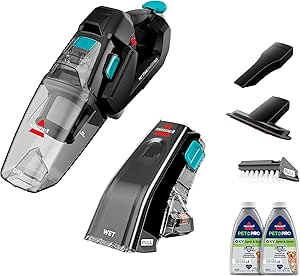 Bissell Stain Eraser Duo Cordless Deep Cleaner Hand Vacuum