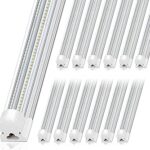 Barrina 8FT LED Shop Light 100W 15000LM 5000K 12 Pack
