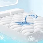 Bedsure Breescape Waterproof Quilted Cooling Mattress Protector Queen