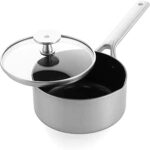 Blue Diamond Tri-Ply Stainless Steel Nonstick Saucepan 1.6 QT