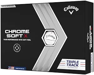 Callaway Chrome Soft X Triple Track Golf Balls