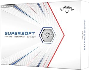 Callaway 2021 Supersoft Golf Balls One Dozen