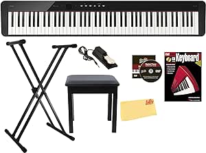 Casio Privia PX-S1100 Digital Piano Bundle Black