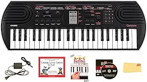 Casio 44-Key Mini Keyboard Bundle