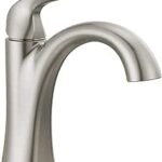 Delta Faucet Arvo Single Hole Bathroom Faucet SpotShield Stainless