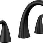 Delta Faucet Arvo Widespread Bathroom Faucet Matte Black