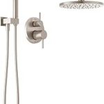 Delta Faucet Modern Raincan 2-Setting Shower System