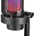 Fifine Gaming USB Microphone for Streaming Podcasts Recording