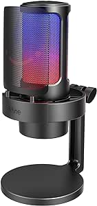 Fifine Gaming USB Microphone for Streaming Podcasts Recording