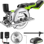 Greenworks 24V Brushless 4-1/2" Compact Circular Saw