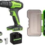 Greenworks 24V Brushless Cordless Drill Kit