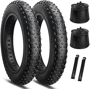 Hycline Fat Bike Tires Set 20/26x4.0 Inch