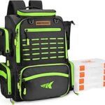 KastKing Bait Boss Fishing Tackle Backpack with Rod Holders