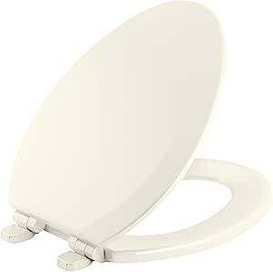 Kohler Triko Elongated Toilet Seat Quiet-Close Biscuit