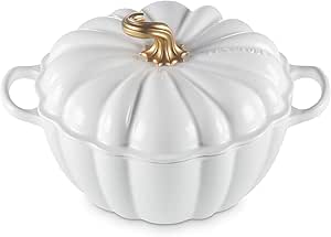 Le Creuset Enameled Cast Iron Pumpkin Cocotte 4 qt