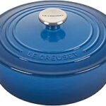 Le Creuset Enameled Cast Iron Shallow Round Oven 2.75 Qt