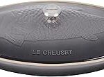 Le Creuset Heritage Stoneware Oval Fish Baker 1.7qt Oyster