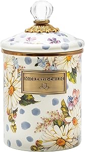 Mackenzie-Childs Wildflowers Enamel Canister Medium