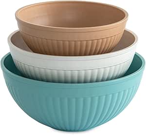 Nordic Ware Prep and Serve Mixing Bowls Set 3-Piece