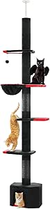 PAWZ Road Gothic Cat Tree Adjustable Height 5 Tiers