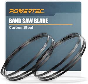 Powertec 56-1/8 Inch Bandsaw Blades 2 Pack