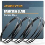 POWERTEC 62 Inch Bandsaw Blades for Woodworking