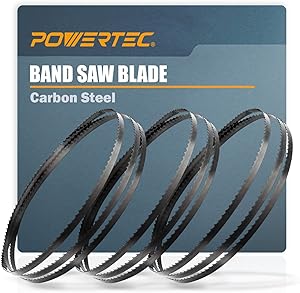 POWERTEC 62 Inch Bandsaw Blades for Woodworking