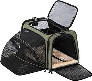 Petsfit Expandable Airline Approved Soft-Sided Pet Carrier