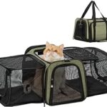 Petsfit Pet Carrier Airline Approved Expandable Small Dog Carrier