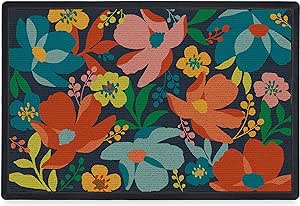 Ruggable Welcome Washable Doormat Multicolor Blossom