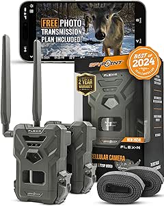 Spypoint Flex-M Twin Pack Cellular Trail Cameras